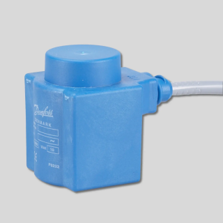 Bobine électrovanne Danfoss 018F6257 - 24 V - 50 Hz - 10 W - Câble 1 m - IP67