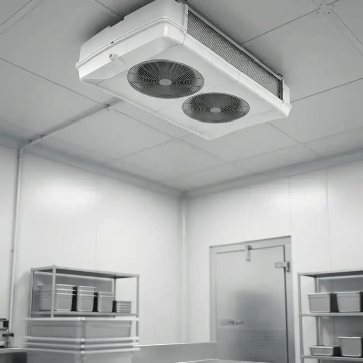 Évaporateur plafonnier double flux Friga-Bohn NTAM2R2-EC - Mono 230V - R454C/R449A/R448A/R1234yf/R134a 2