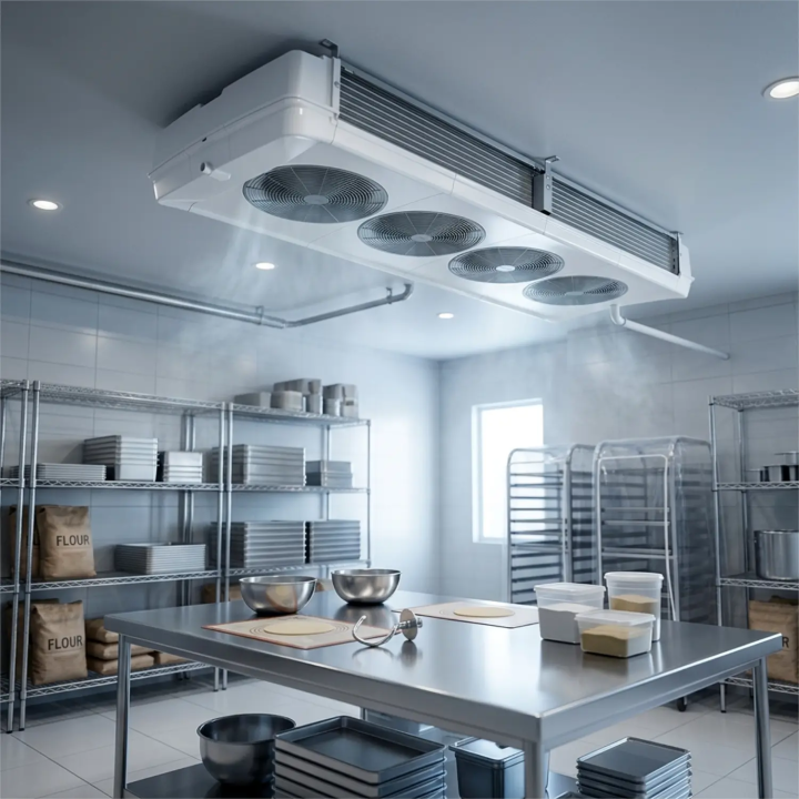 Évaporateur plafonnier double flux Friga-Bohn NTAM8R4-EC - Mono 230V - R454C/R449A/R448A/R1234yf/R134a 3