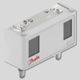 Pressostat Haute/Basse Pression Danfoss KP15 060-124166 - Raccord 2 x 1/4 SAE - Réarm. Auto/Auto