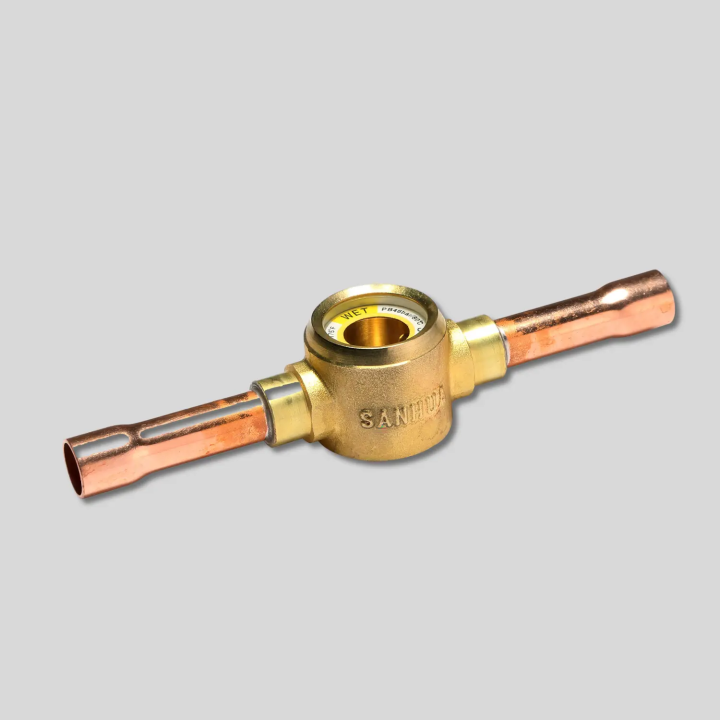 Voyant liquide Sanhua SYJ06L41 - Raccord flare M-F 1/4" - HCFC/HFC/HFO