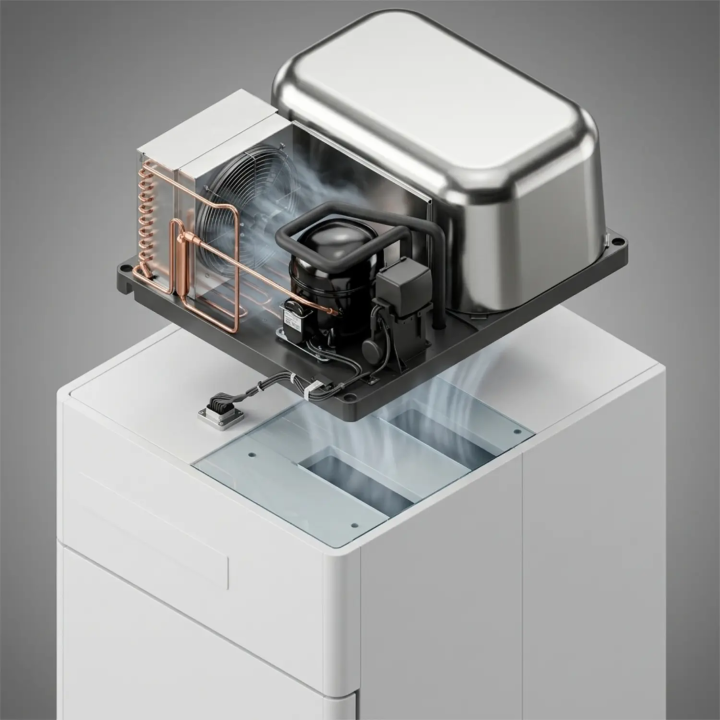 Monobloc négative de 1400L soit 1,4m3 au R290 | TotalFroid Distribution