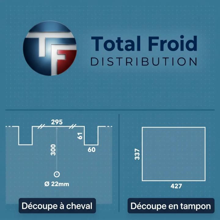 Monobloc Positif 5m³ | Groupe Froid Mural Prêt à Brancher 0°C/+10°C