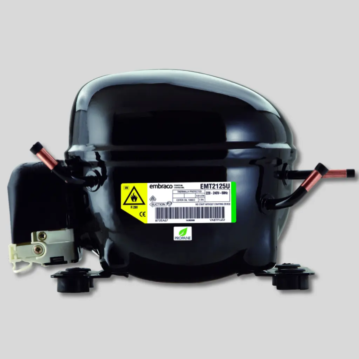 Compresseur EMT2125U Embraco Mono 220-240V - TotalFroid Distribution