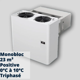 Monobloc Positif 23m³ | Groupe Frigorifique Industriel Mural