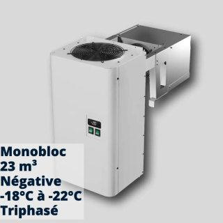 Monobloc Négatif 23m³ | Groupe Frigorifique Industriel -25°C