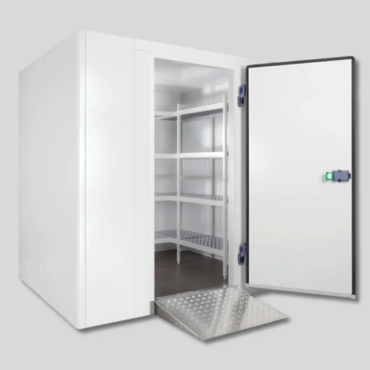 Chambre froide négative 2,08 x 2,08 x 2,10m - 7m3 - Panneaux 100mm - Sol renforcé