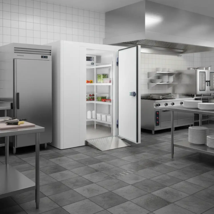 Chambre froide positive 2,02 x 2,78 x 2,07m - 10m3 - Panneaux 70mm - Sol renforcé 3