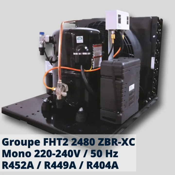 Groupe Tecumseh FHT2 2480 ZBR-XC - Total Froid Distribution