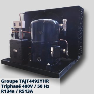 Groupe condensation à prix fournisseur TAJT 4492 YHR-TZ Tecumseh Tri 400V | TotalFroid