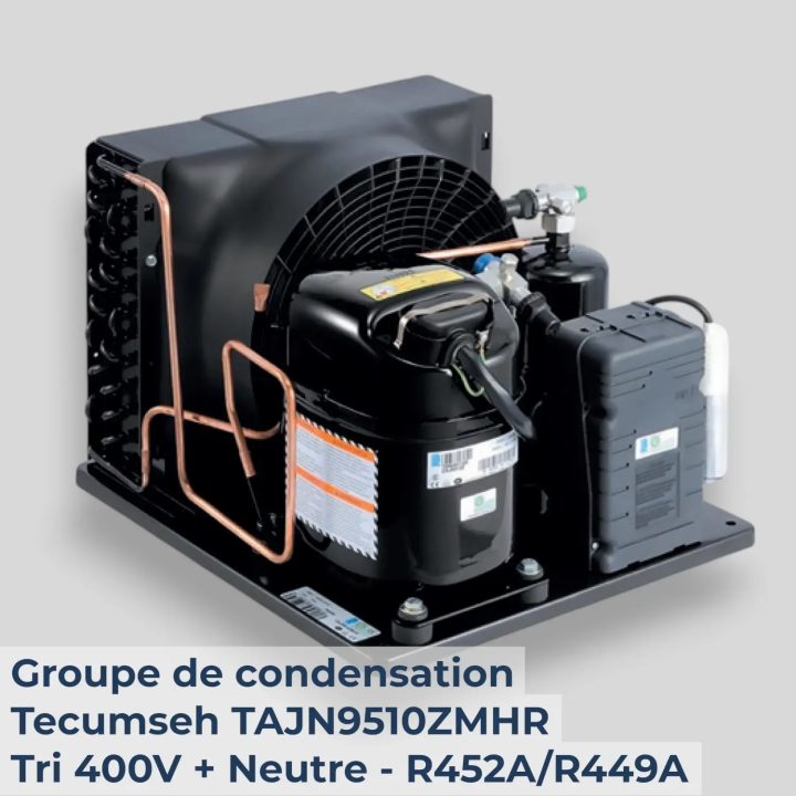 Groupe de condensation TAJN9510ZMHR-TZ Tecumseh Tri 400V + Neutre | TotalFroid