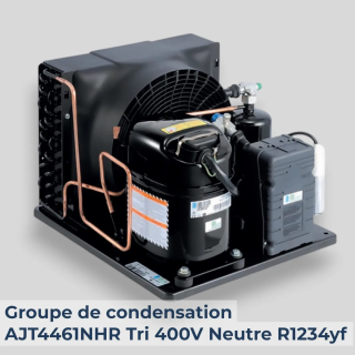 Groupe de condensation AJT4461NHR-TX - Tri 400V + Neutre - R1234yf