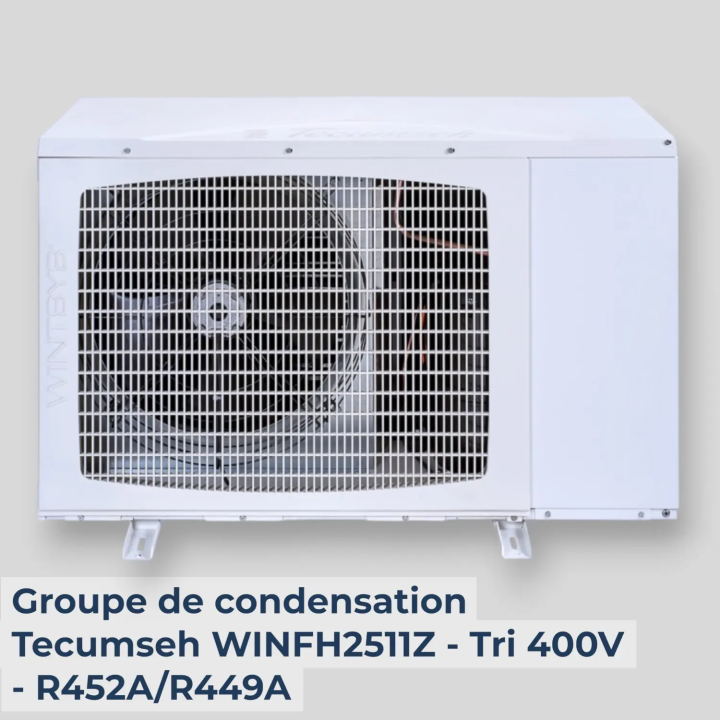 Groupe de condensation Tecumseh WINFH2511Z - Tri 400V - R452A/R449A