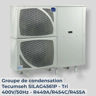 Groupe de condensation Tecumseh SILAG4561P - Tri 400V/50Hz - R449A/R454C/R455A