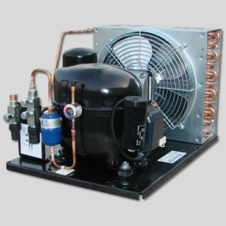 Groupe de condensation Embraco UEMT2125GK - Ligne liquide montée - Mono 220-240V - R452A